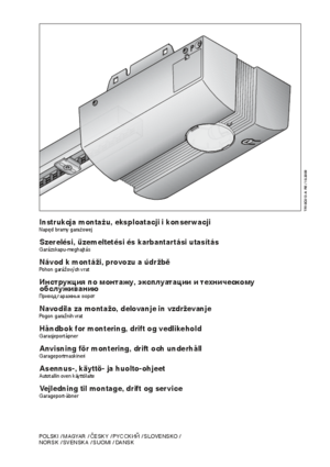 HORMANN ECOSTAR C инструкция по эксплуатации и монтажу