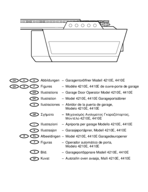 LIFTMASTER 4210Е Рисунки инструкция по эксплуатации и монтажу