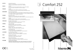 MARANTEC Comfort 252 Рисунки инструкция по эксплуатации и монтажу