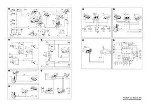 Автомобильная сигнализация BOSCH CAR ALARM 20i схема подключения