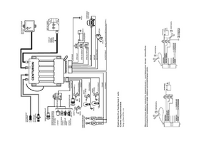 Автомобильная сигнализация CENTURION I схема подключения