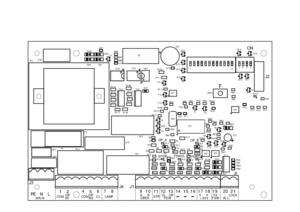 Блок управления FAAC 452 MPS схема электрическая принципиальная